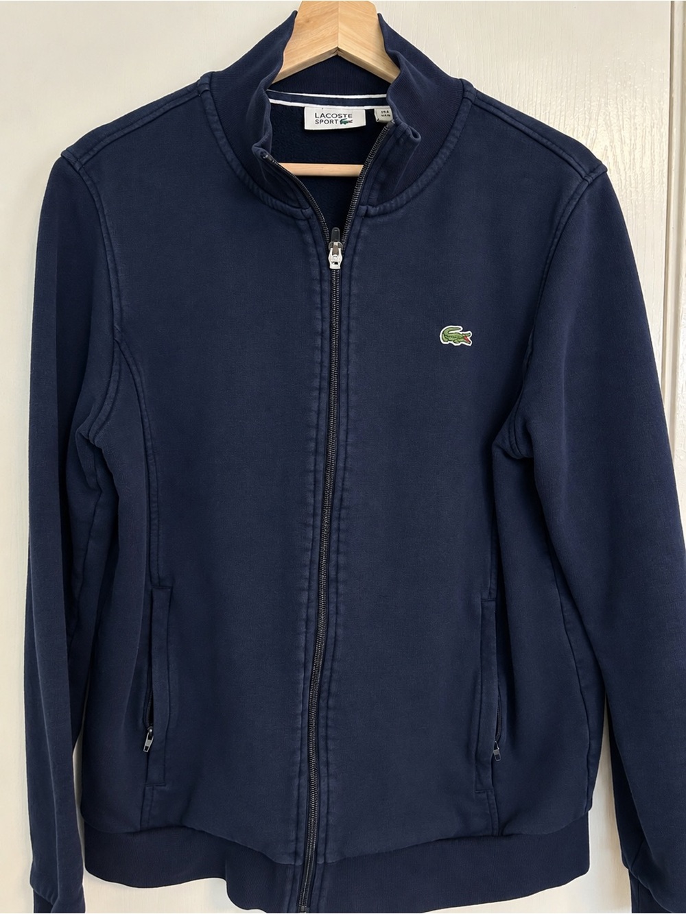 Men’s Lacoste Sport Navy Blue Jacket